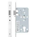 DIN night latch - 72mm centre with 55mm or 60mm backset options - Lock suitable for use with Wireless Smart Handles