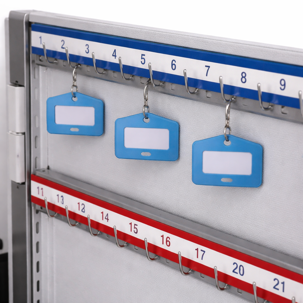 Burg-Wachter 200 Hook Key Cabinet - Key Cabinet for up to 200 Keys