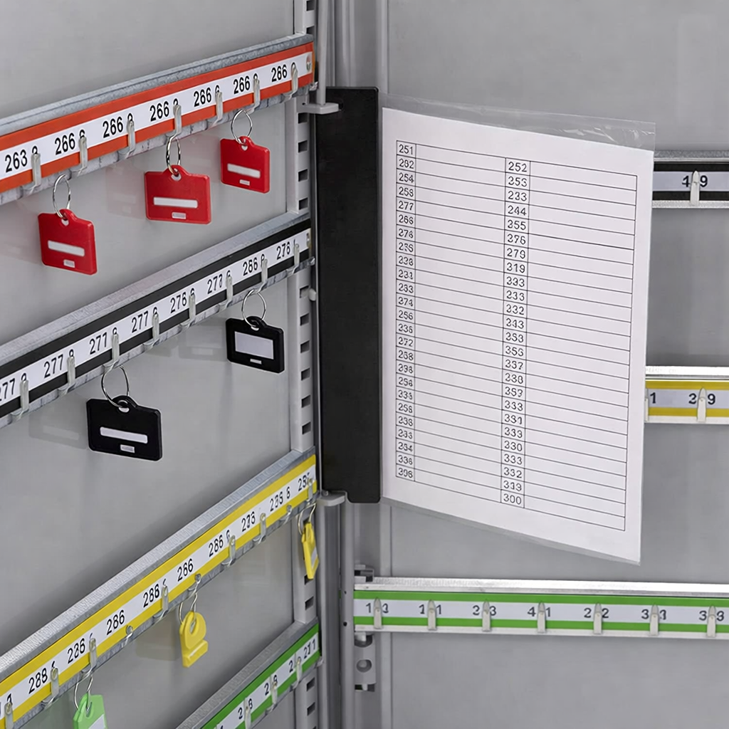Burg-Wachter 200 Hook Key Cabinet - Key Cabinet for up to 200 Keys