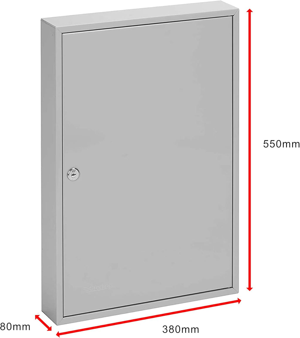 Burg Wachter 50 Hook Key Cabinet - Key cabinet for up to 50 Keys