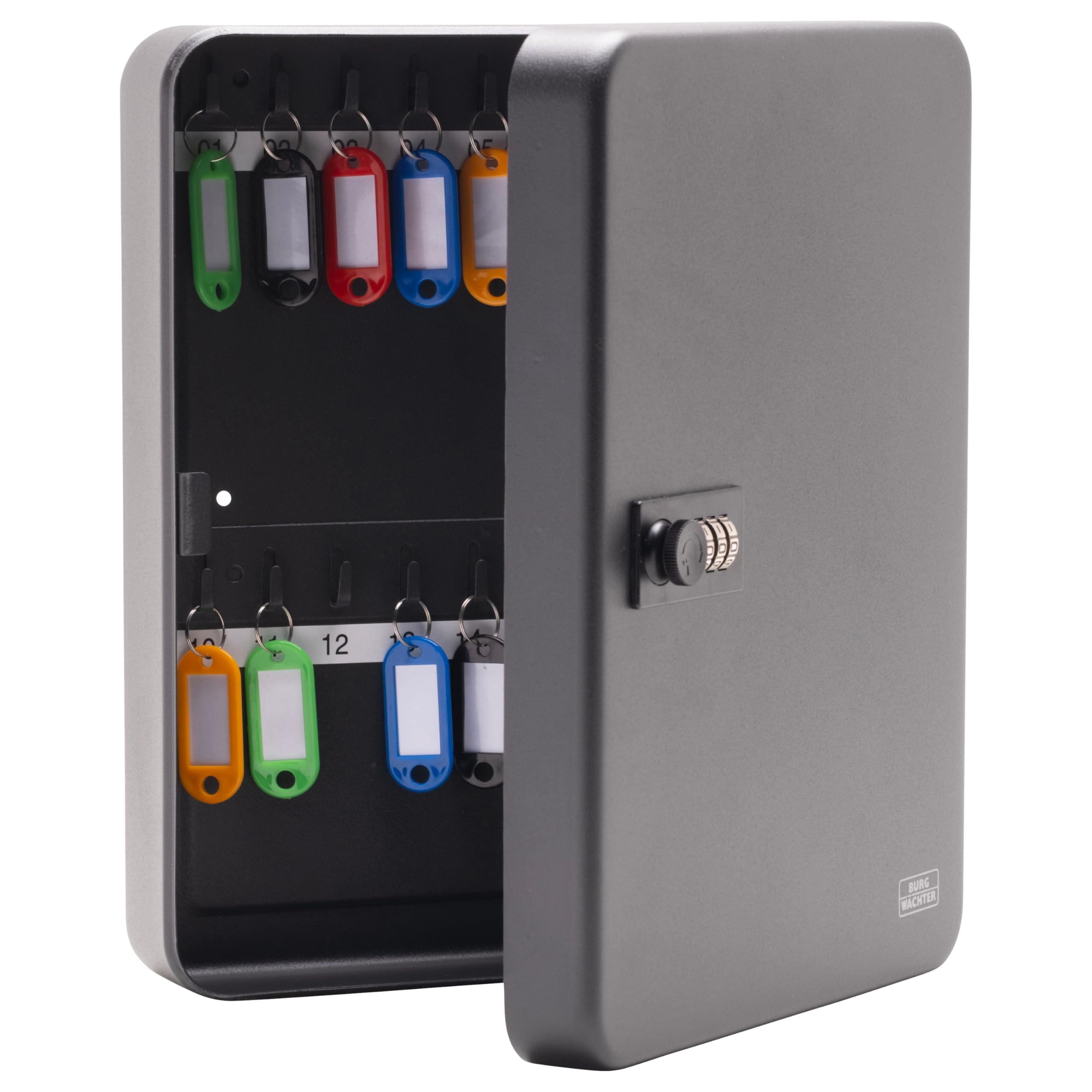 Burg Wachter 36 hook combination key cabinet