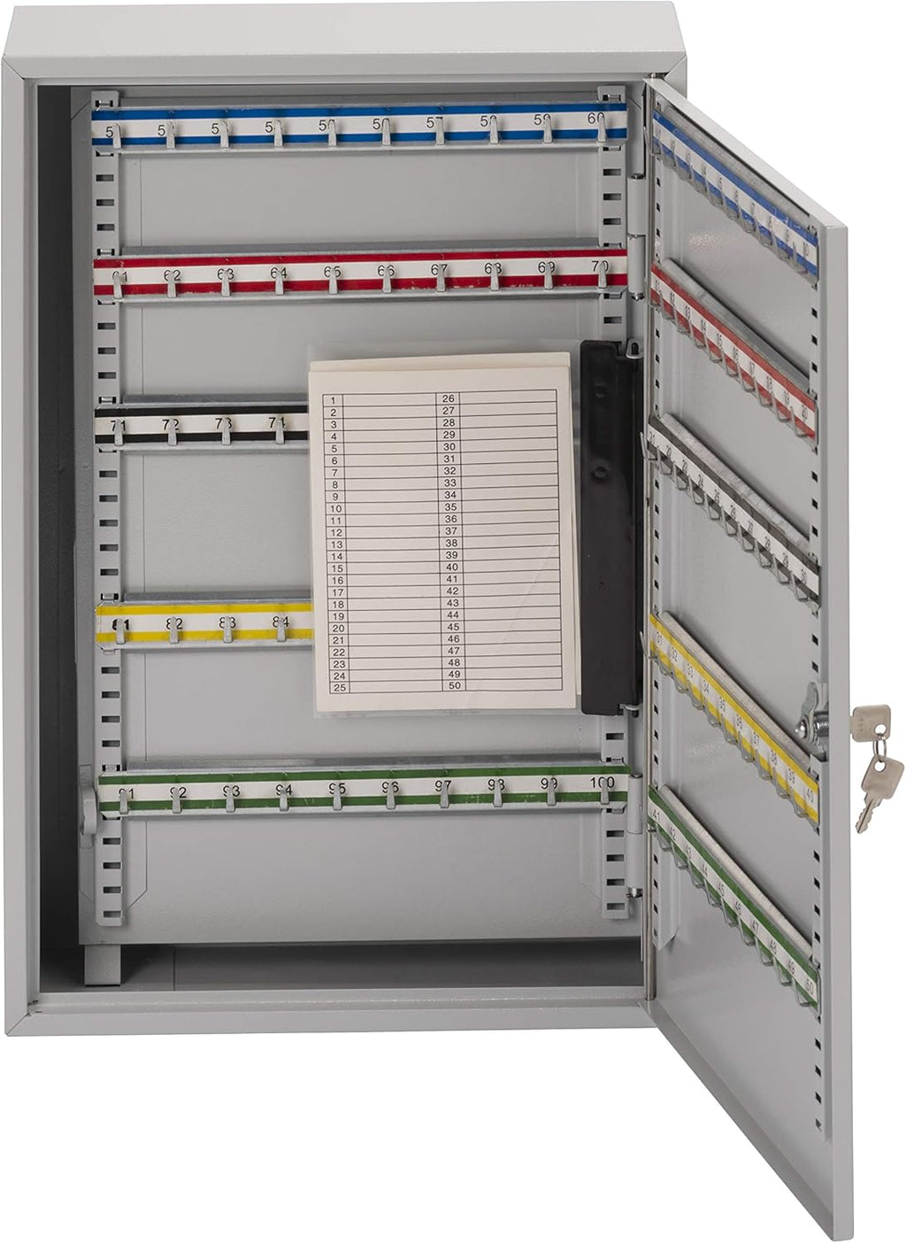 Burg Wachter 100 Hook Key Cabinet - Key cabinet for 100 keys
