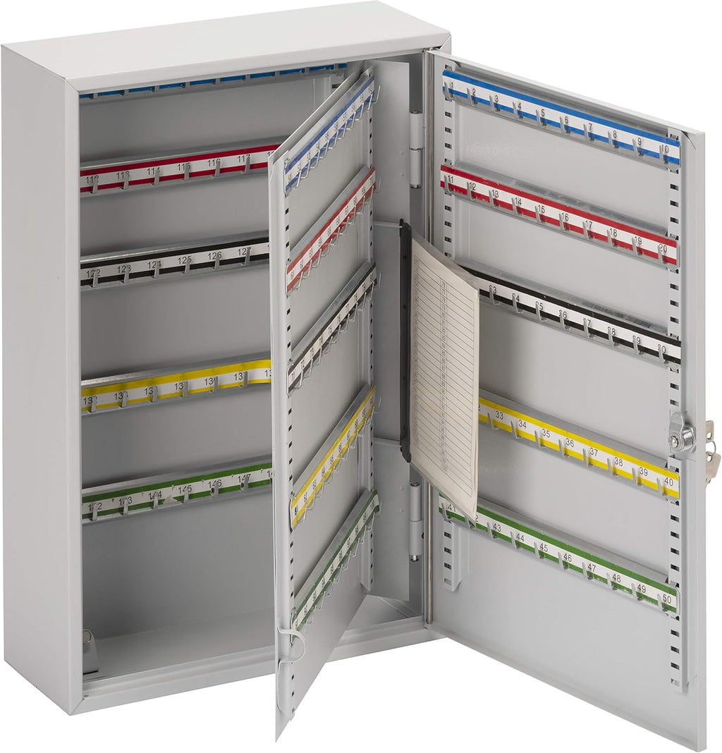 Burg Wachter 150 Hook Key Cabinet - Key Cabinet for up to 150 keys