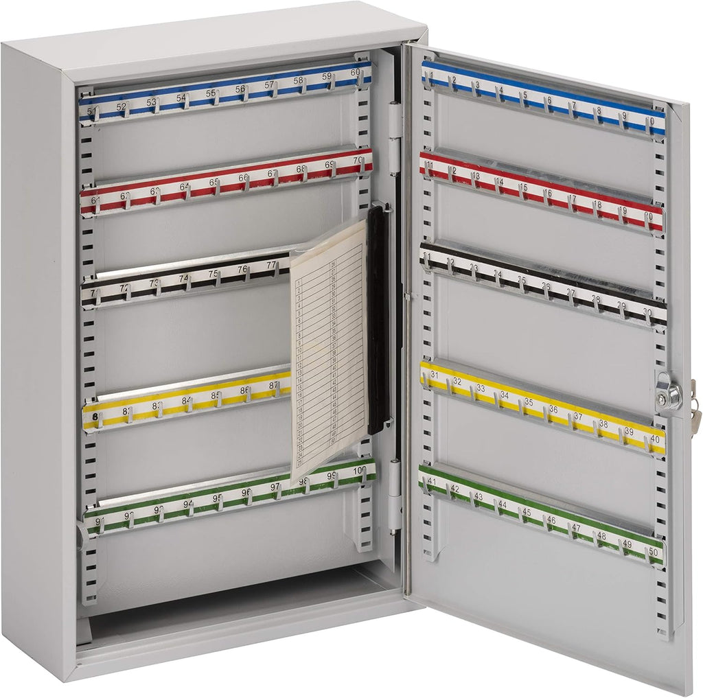 Burg Wachter 100 Hook Key Cabinet - Key cabinet for 100 keys