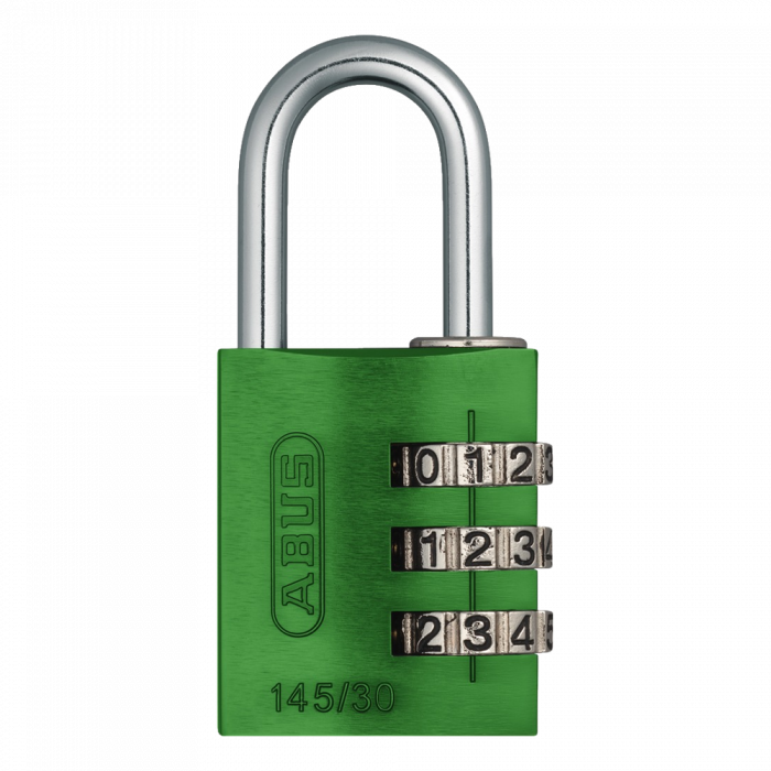 Colourful Combination Padlock for Lockers ABUS 145/30 Combination Padlock