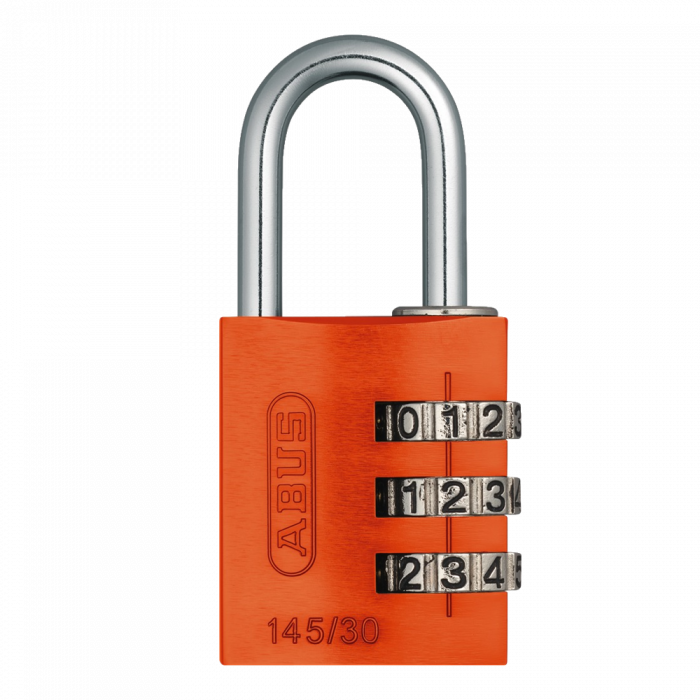 Colourful Combination Padlock for Lockers ABUS 145/30 Combination Padlock