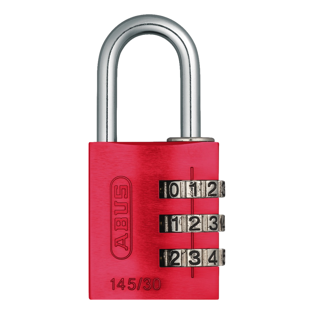 Colourful Combination Padlock for Lockers ABUS 145/30 Combination Padlock