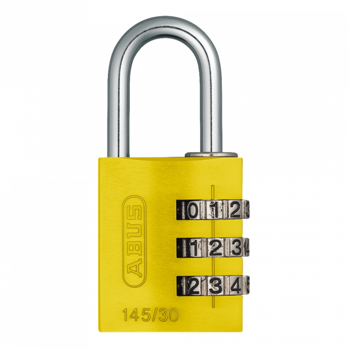 Colourful Combination Padlock for Lockers ABUS 145/30 Combination Padlock