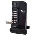 BORG LOCKS BL3400 ECP Lever Operated Marine Grade Metal Gate Single Digital Lock