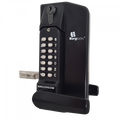 BORG LOCKS BL3430 ECP Lever Operated Marine Grade Metal Gate Double Digital Lock