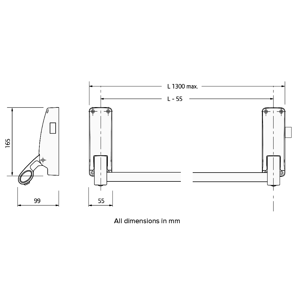 BRITON 378E Panic Latch