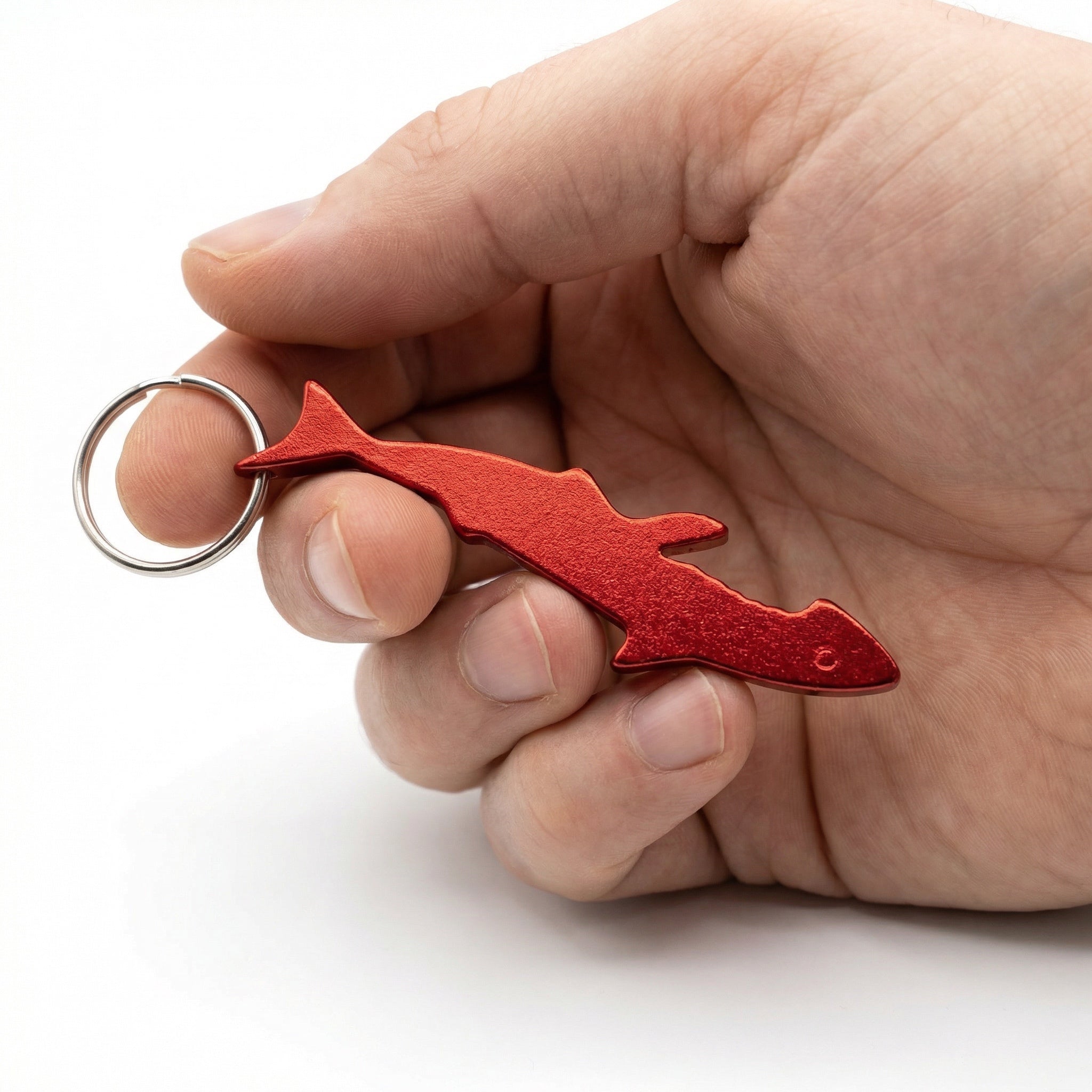Shark Bottle Opener Key Ring