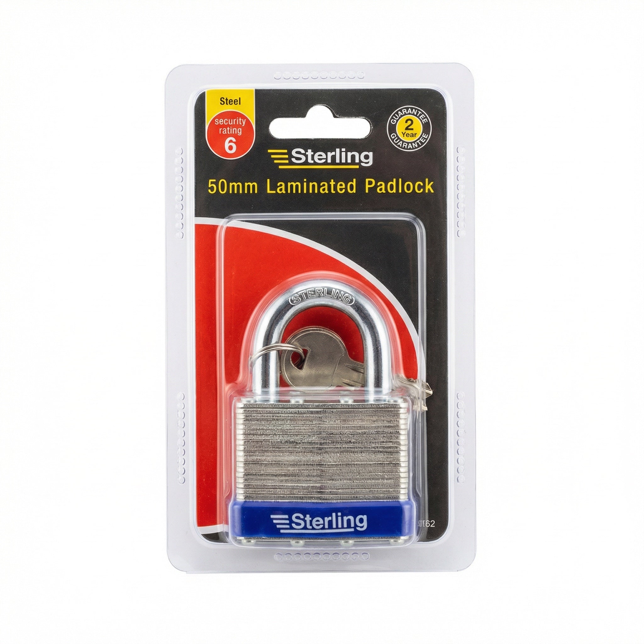 Sterling 50mm Laminate Padlock