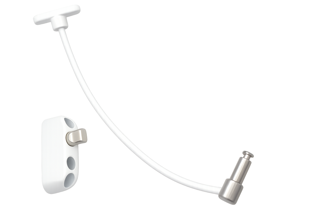 Tessi Twist Push & Turn Cable Window Lock