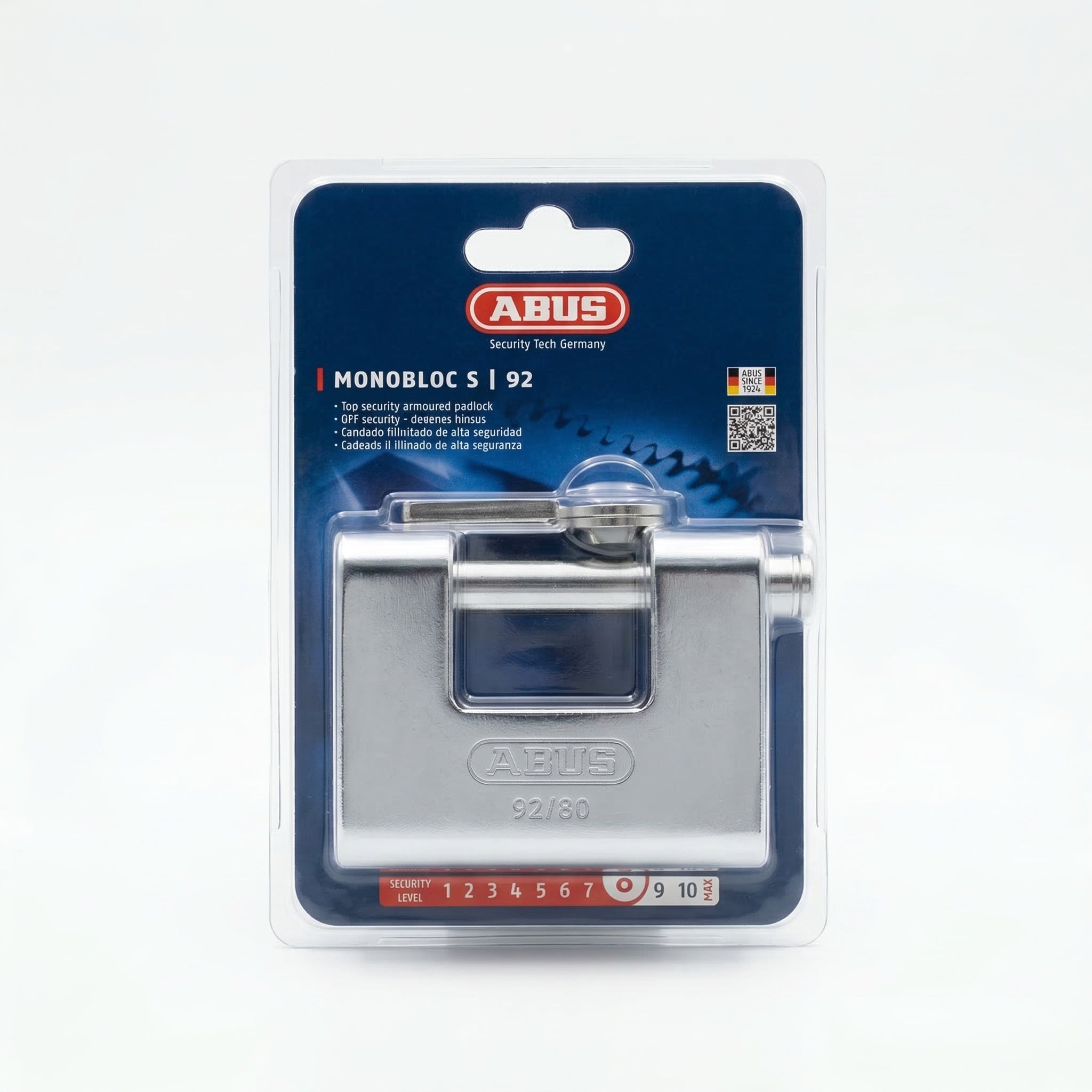 ABUS 92 Series Monobloc Padlocks