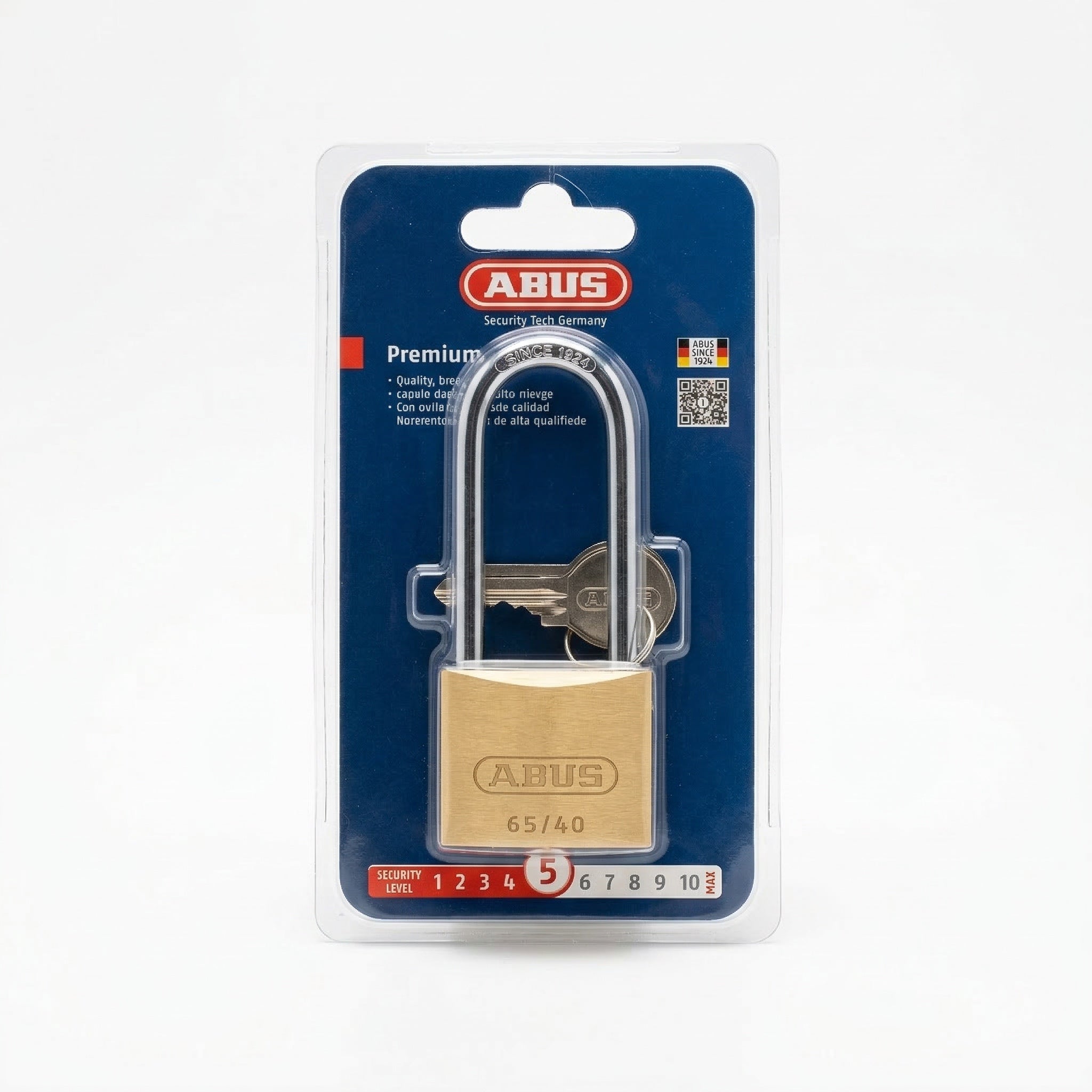 Abus 65 Series Brass Body Padlock Range