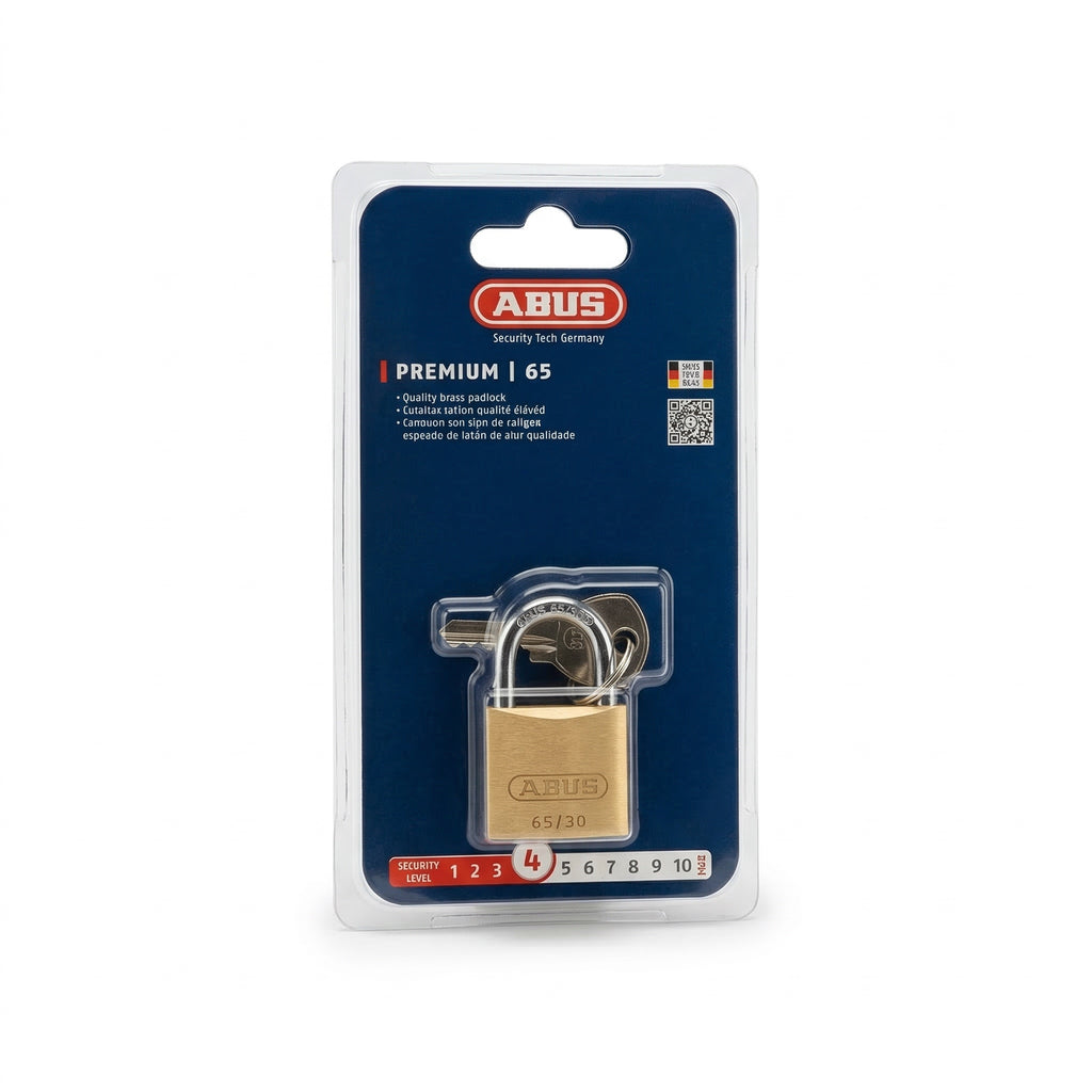 Abus 65 Series Brass Body Padlock Range