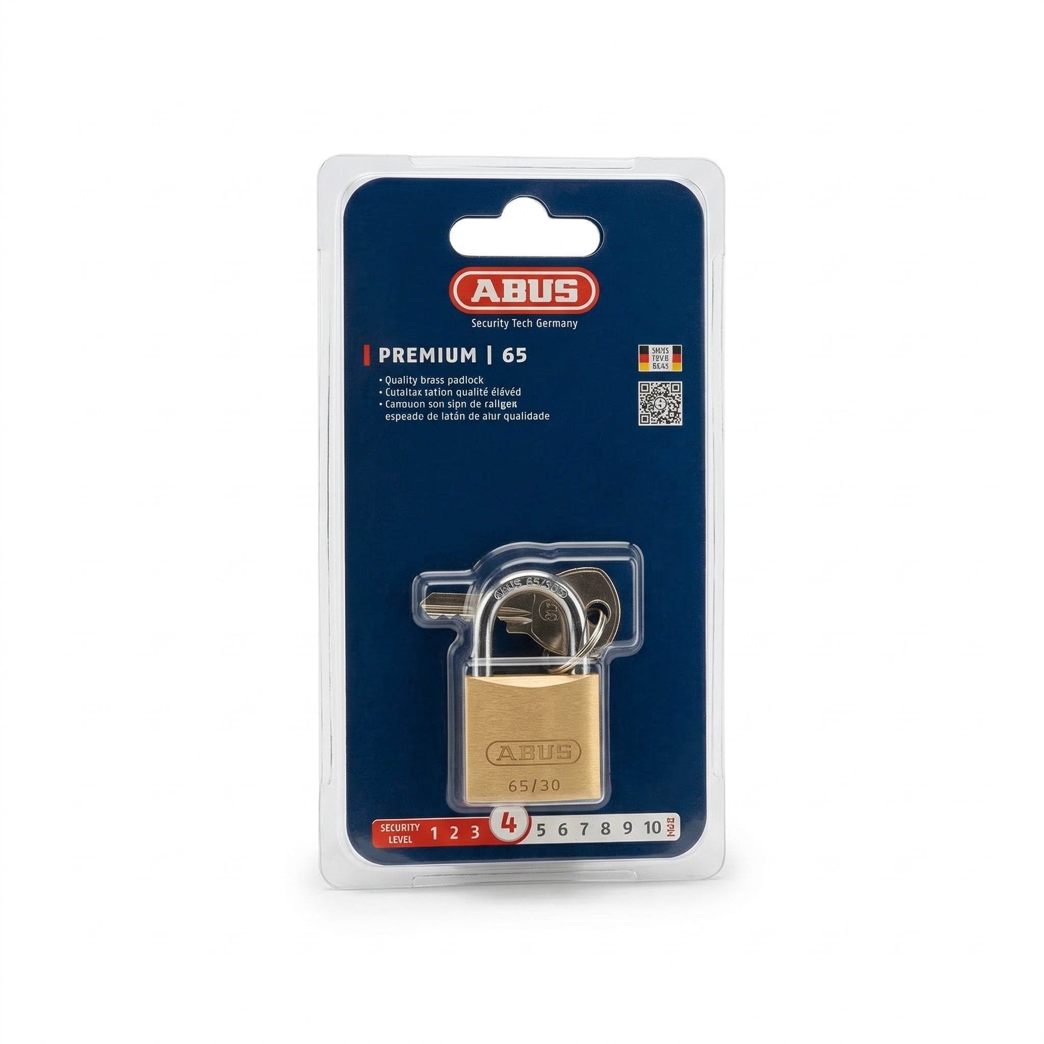 Abus 65 Series Brass Body Padlock Range