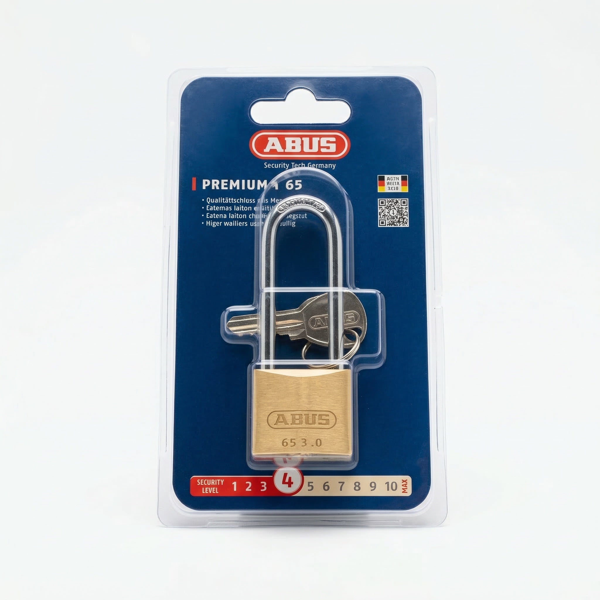 Abus 65 Series Brass Body Padlock Range