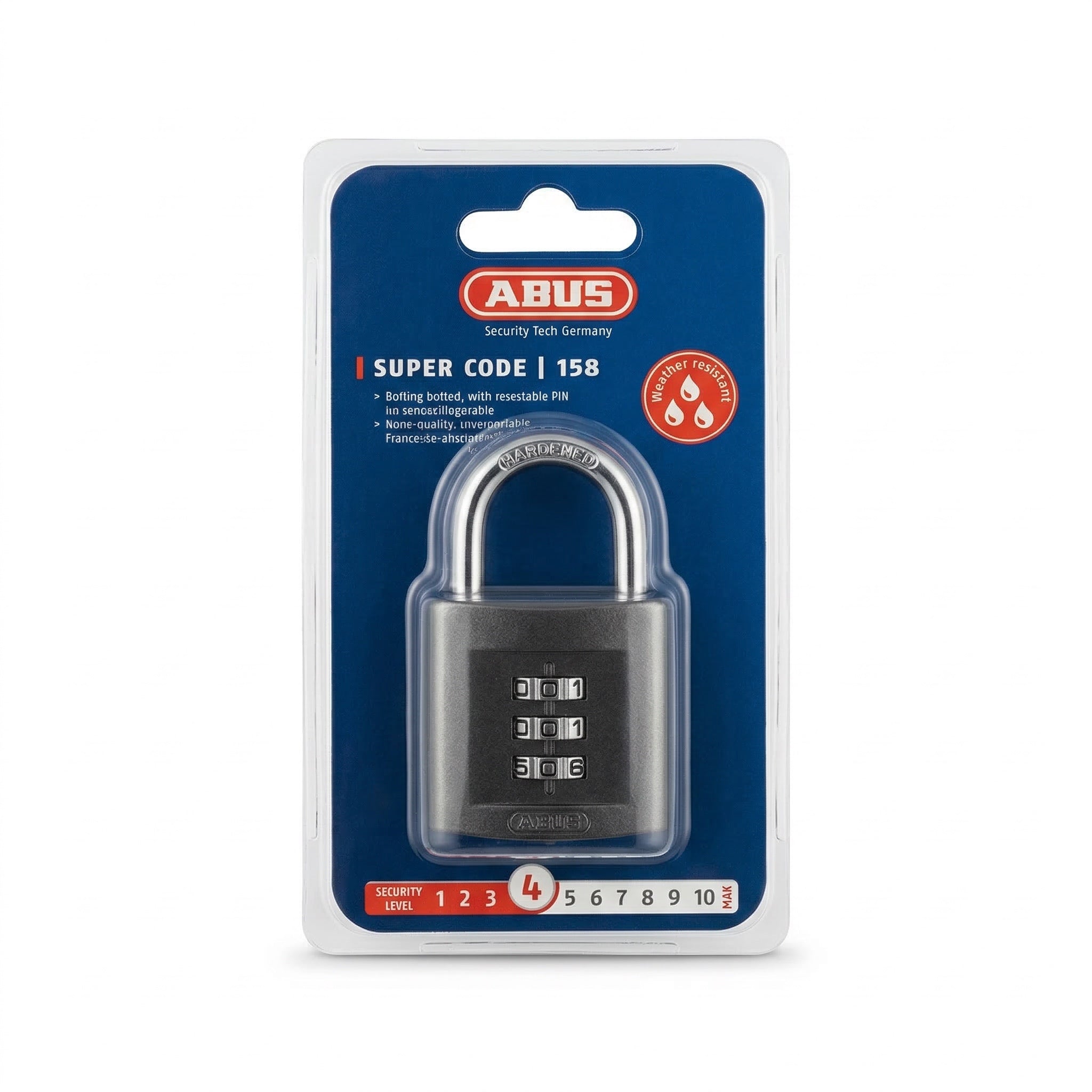 ABUS 158 Series Combination Padlocks