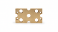 ISEO Panic Hardware Fixing Plate for Top & Bottom Latches IS94100050