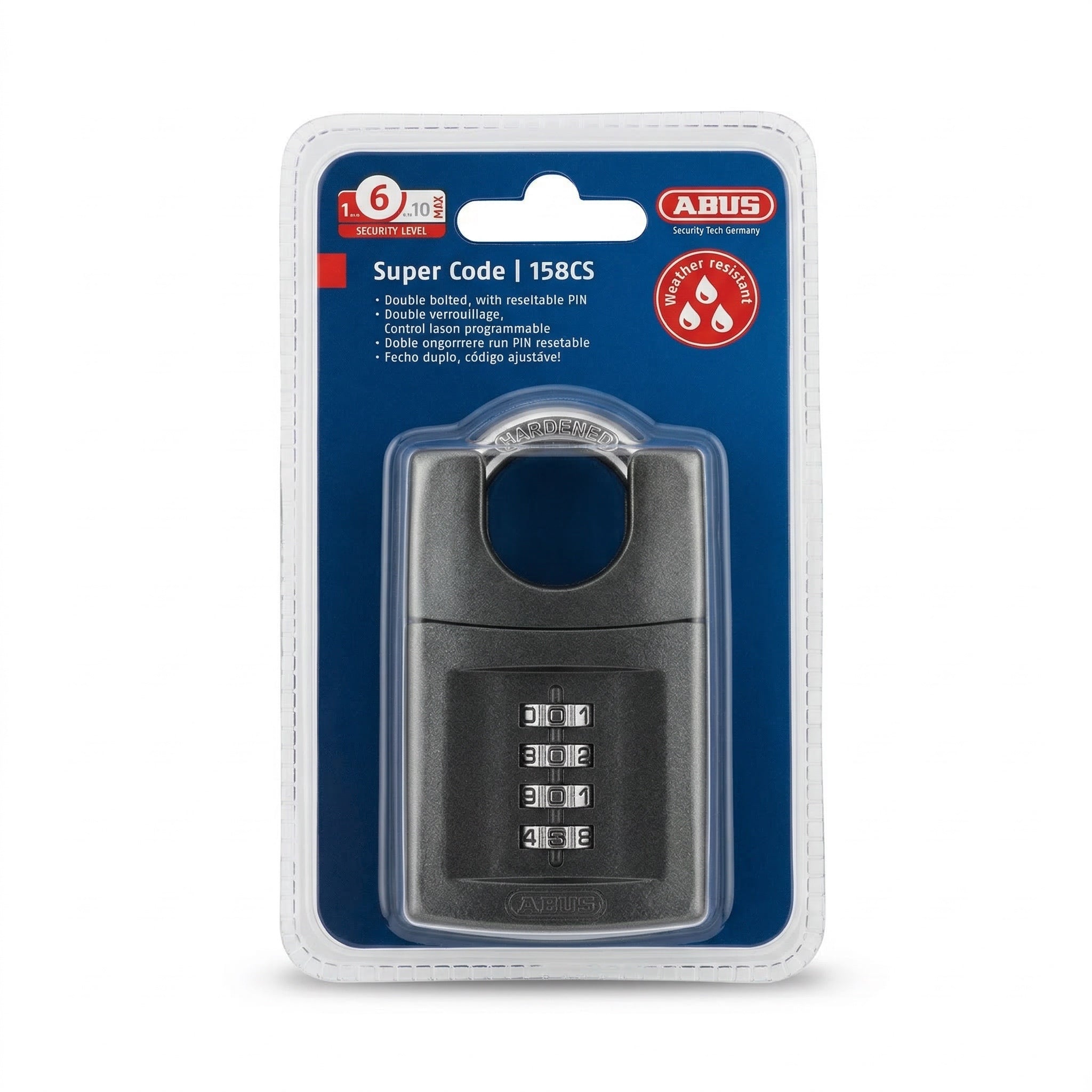 ABUS 158 Series Combination Padlocks