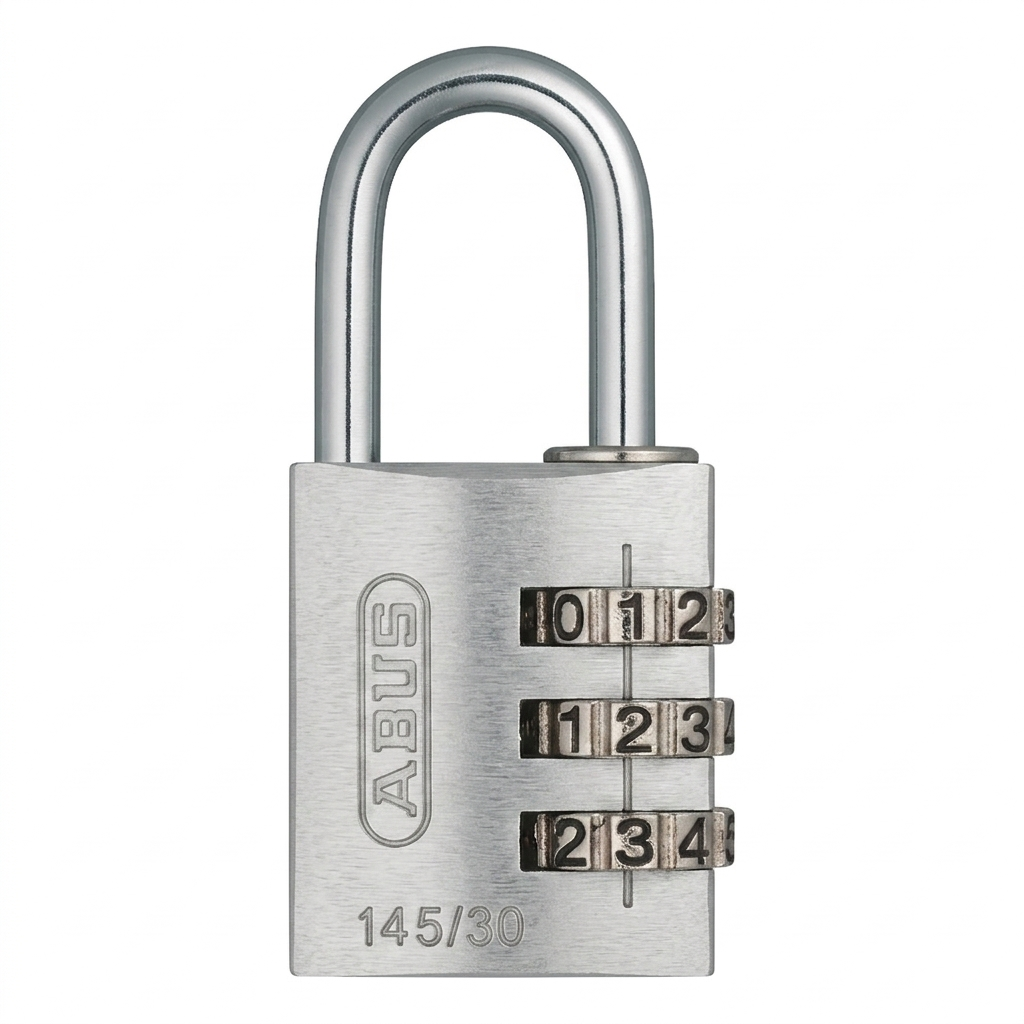 Colourful Combination Padlock for Lockers ABUS 145/30 Combination Padlock