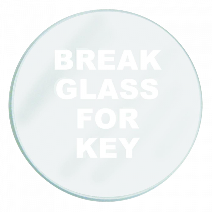 Spare Glass To Suit Emergency Key Box