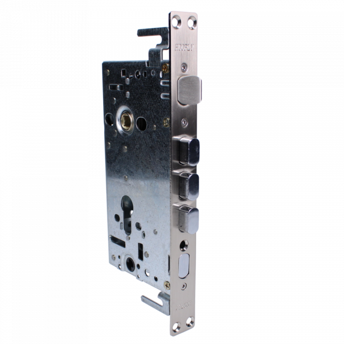 HOOPLY Key Operated Latch & 4 Deadbolt - Gearbox For Container Door Multi Lock