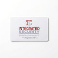 Integrated Security Branded Mifiaire Desfire EV2 4K Access Control Card.