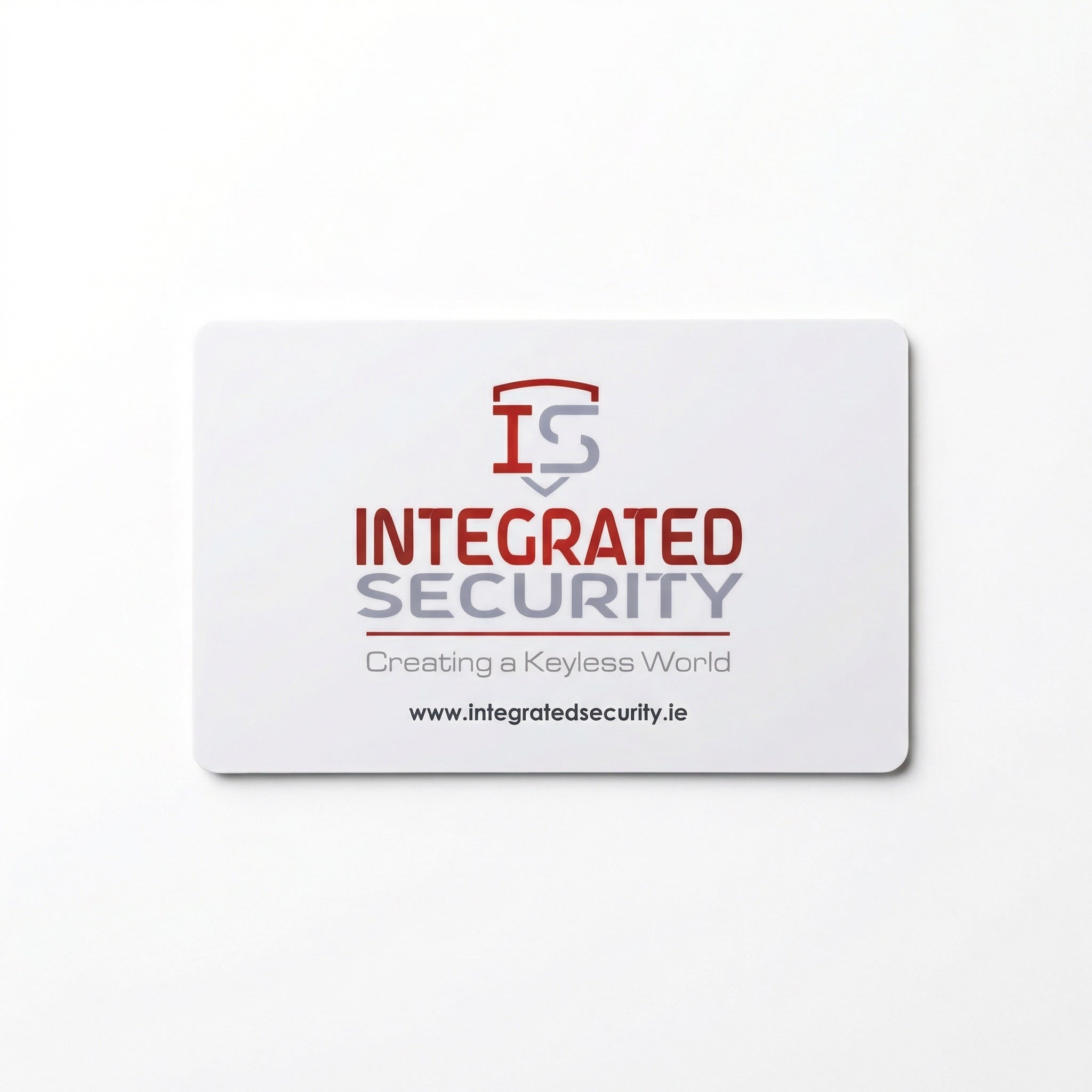 Integrated Security Branded Mifiaire Desfire EV2 4K Access Control Card.