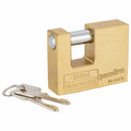 Burg Wachter Brass Shutter Lock - Keyed to Differ - Sliding Bolt Padlock