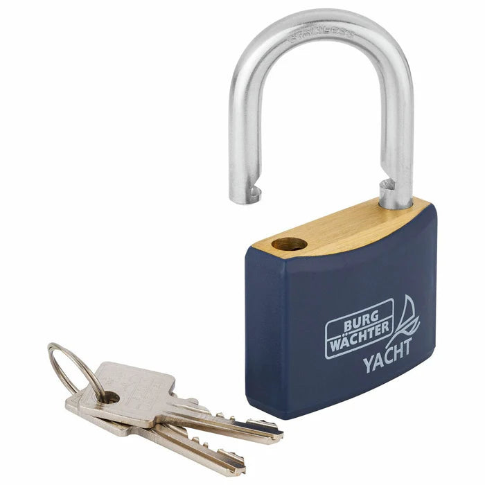 Burg Wachter Yacht Rustproof Brass Body Padlock