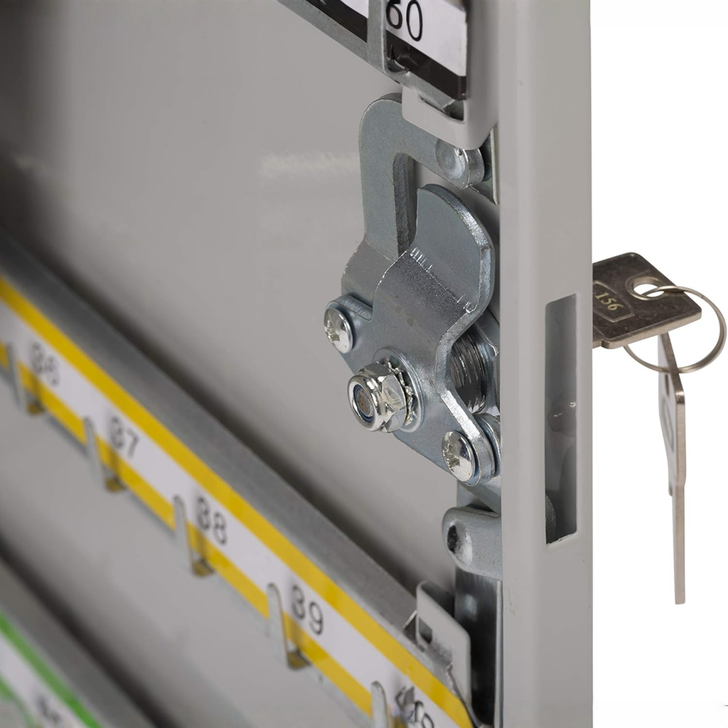 Burg-Wachter 200 Hook Key Cabinet - Key Cabinet for up to 200 Keys
