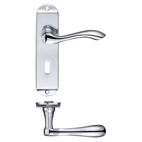 Pro Arundel Solid Budget Quality Handle  - Short Plate 175 x 42mm