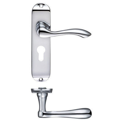 Arundel Solid Brass Premium Quality Handle  - Short Plate 175 x 42mm