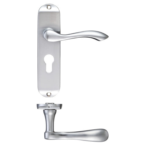 Arundel Solid Brass Premium Quality Handle  - Short Plate 175 x 42mm
