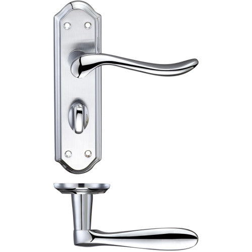 Lincoln Lever Euro Lock (47.5mm c/c) Furniture 180 x 48mm