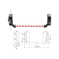 ISEO panic exit device Basic modular idea 9414000505