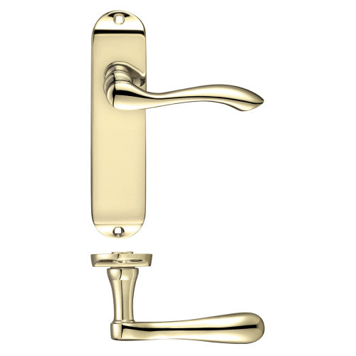 Arundel Solid Brass Premium Quality Handle  - Short Plate 175 x 42mm