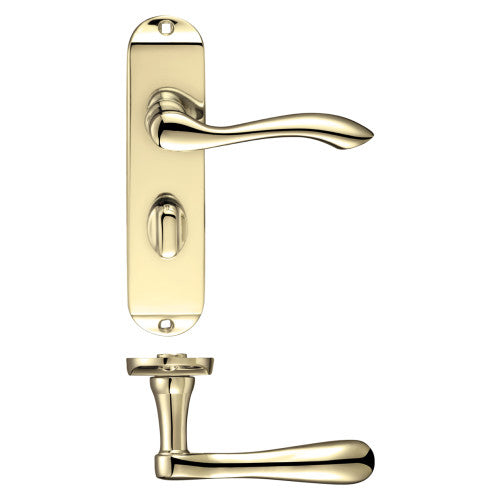 Arundel Solid Brass Premium Quality Handle  - Short Plate 175 x 42mm
