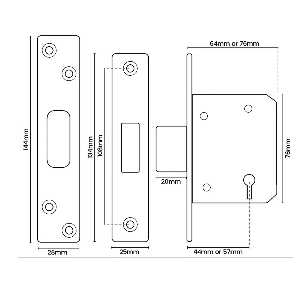 Premium Quality Euro Profile Deadlock