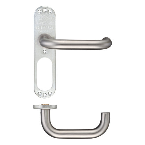 Lever on Short Plate Handles - ZCSIP19SP-SS