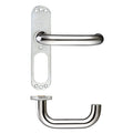 Lever on Short Plate Handles - ZCSIP19SP-SS