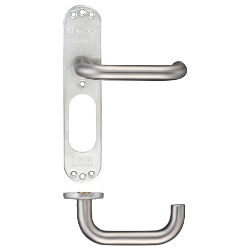 Lever on Long Plate Handles - ZCSIP19SS