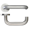 Professional Grade Lever on Rose Handle 19mm Return to Door Lever - Screw On Rose